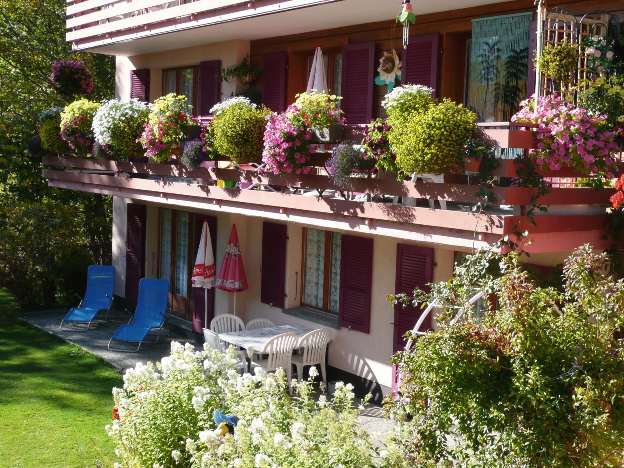 Apartamento Haus Valesia Leukerbad Exterior foto